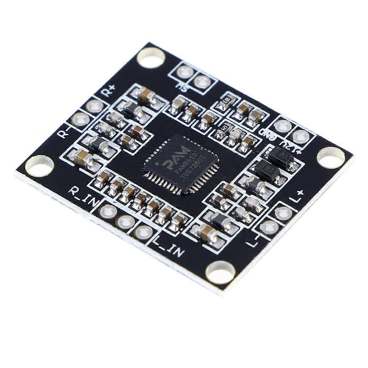 Mini Amplifier Module PAM8610 Dual 10W Amplifier Board Miniature Digital Two Channel Overheated Protection 1Pack