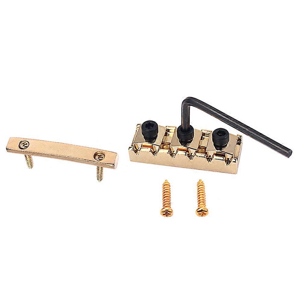 Guitar String Locking Nut Golden Electric Guitar Tuning Stability 1Set