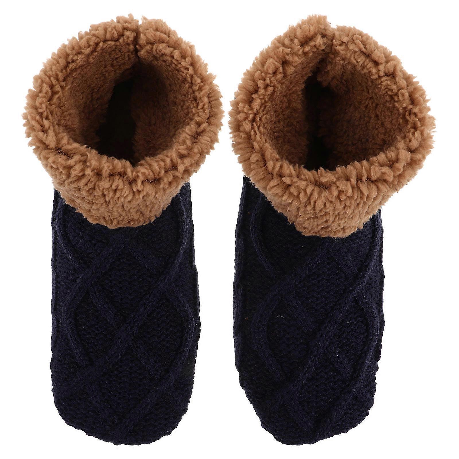 Winter Warm Plush Socks Comfy Socks Women Fuzzy Warm For Indoor Use And Postpartum Pair