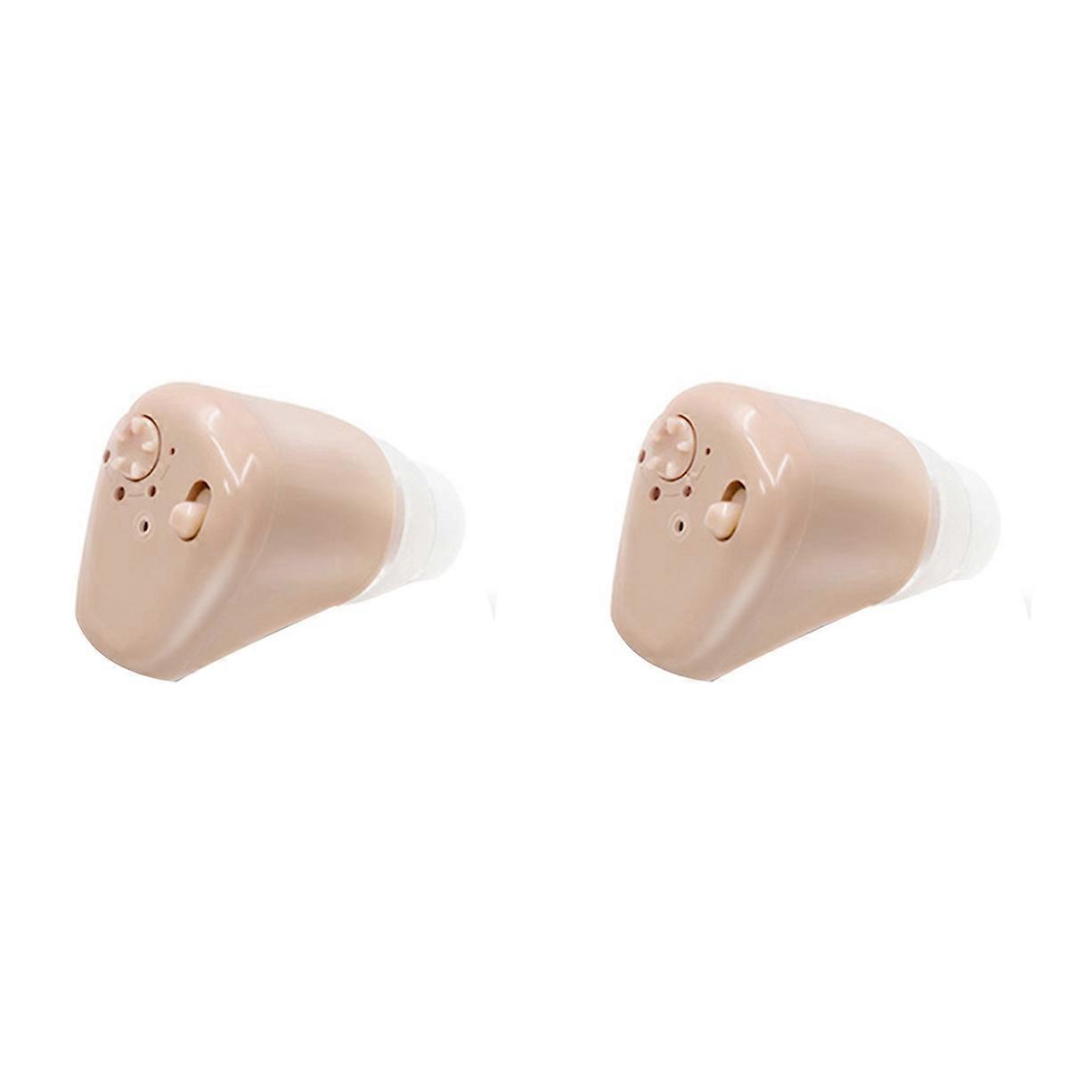 2x appareil auditif rechargeable Audiphone Appareils auditifs numériques pour la surdité Amplificateur audio, prise UE