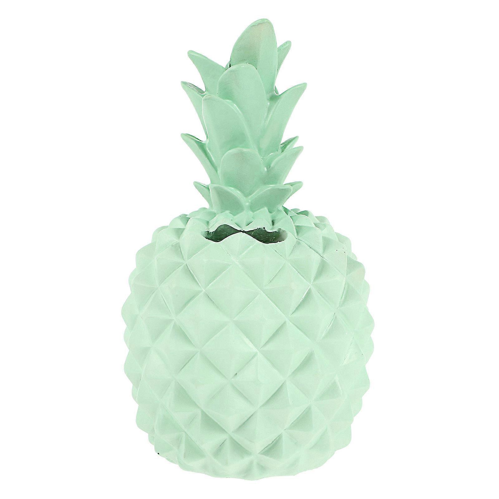 Pineapple Coin Bank Resin Money Box Festive Occasions Decorative Money Bank Box 20*11cm 1Pcs