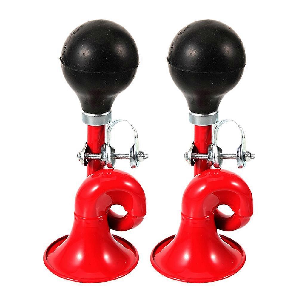 Universal Cycling Bell Metal Bike Horn Advanced Sound Amplification Tone 16.00X8.00X7.50cm 2Pack