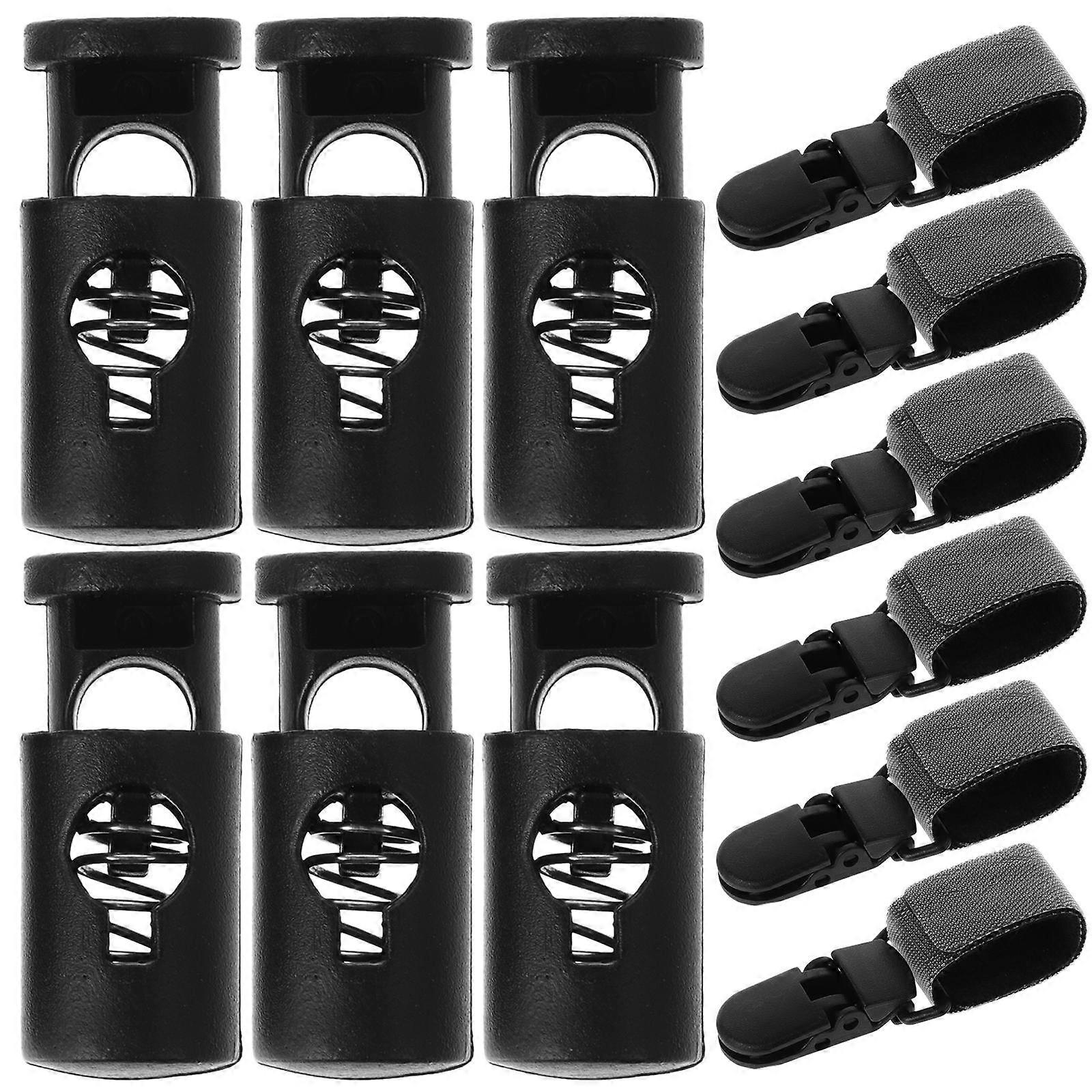 Garden Flags Clips Set Anti Wind Flag Fixing Prevent Falling Off Plastic 1Set
