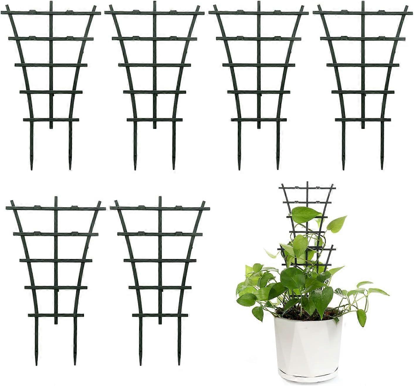 Pack Stackable Indoor Climbing Plant Trellis, Small Trellis for Potted Climbing Plants