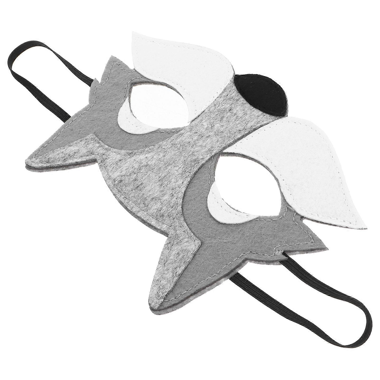 Here's a refined and engaging product description for your **Adorable Wolf Cosplay Mask**:
**Adorable Wolf Cosplay Mask – Felt Animal Mask for