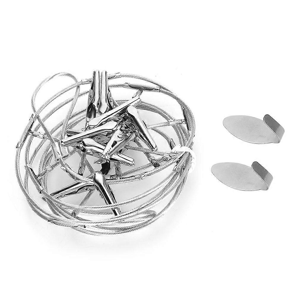 2025 Latest Model  Wire Rope Photo Clip Hanging Photo Wall Decoration