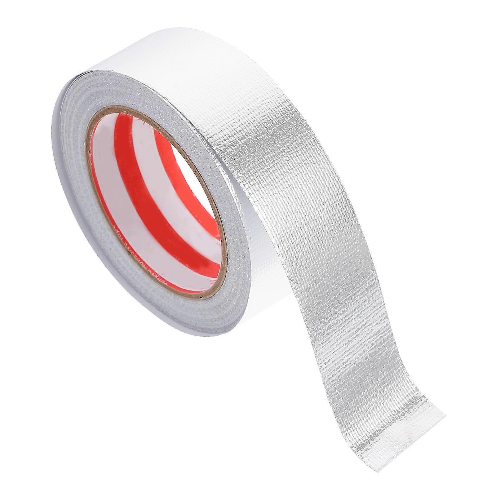 Aluminium Foil Sealing Tape Pipeline Repair Wire Cable Strong Adhesive Daily Needs Silver 786.00X1.57X0.003in 1 Roll