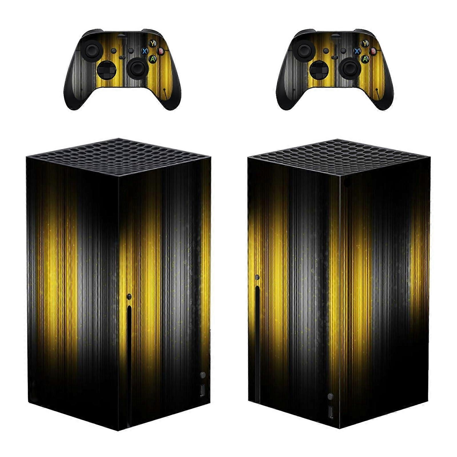 Vinyl Sticker Cover for Xbox Series X Console Cases Sticker with Two Wireless Controller Stickers 76779 Decal