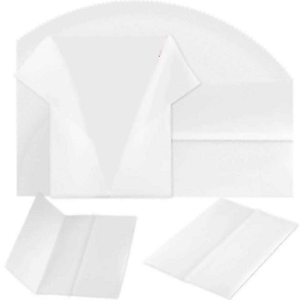 Para 120pcs Papel de Velino Pré-dobrado, Jaquetas de Velino Imprimíveis 5x7 Polegadas