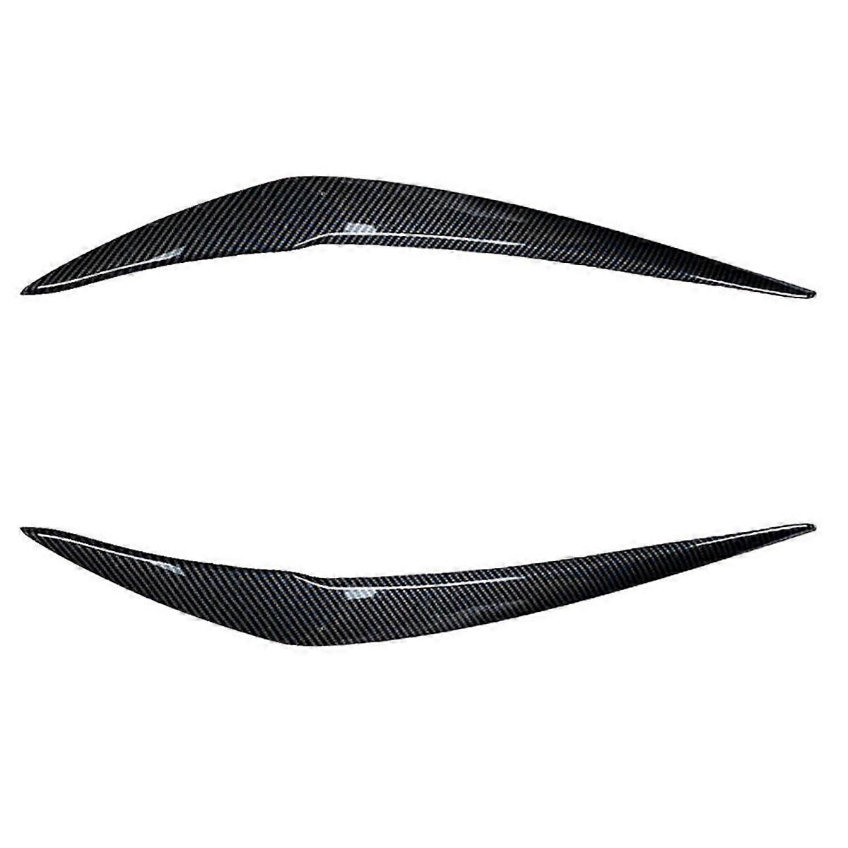 1Pair Car Headlight Eyebrows Eyelids for F20 116d 118i 120i 120d M135i 2015-2019 Headlamp Stickers
