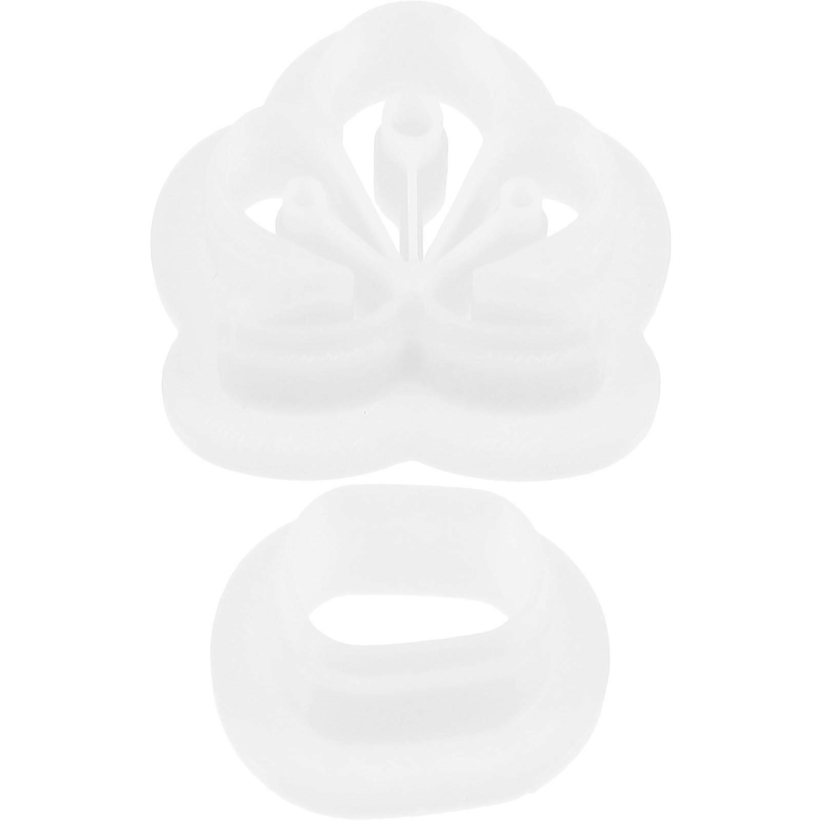 תכשיטי חימר ציוד ציוד חימר שקוף גודל 2.80X2.50X1.20 ס"מ לאוהבי מלאכה 2 יחידות