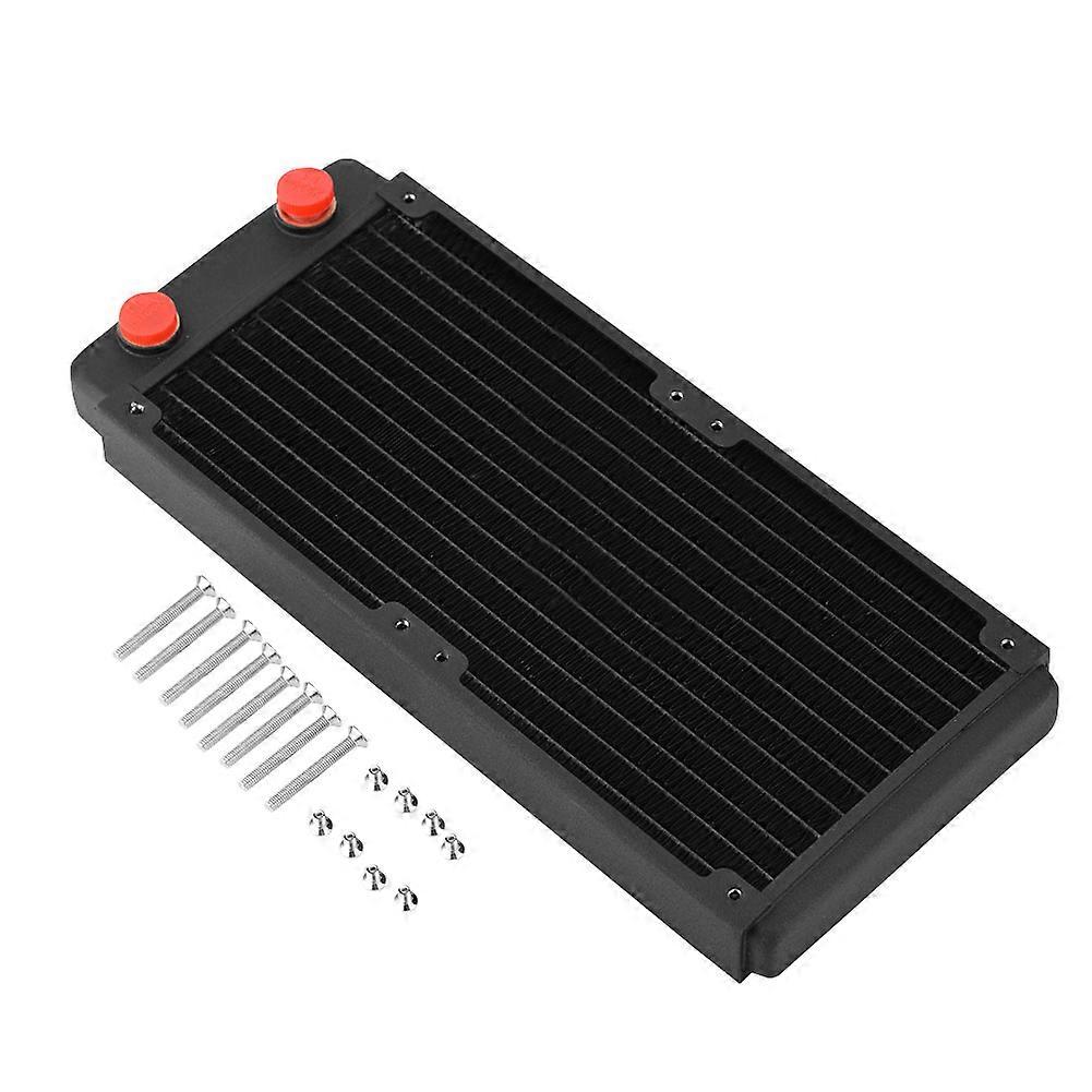Dissipatore di calore a liquido di raffreddamento ad acqua del computer del radiatore in rame (240mm)