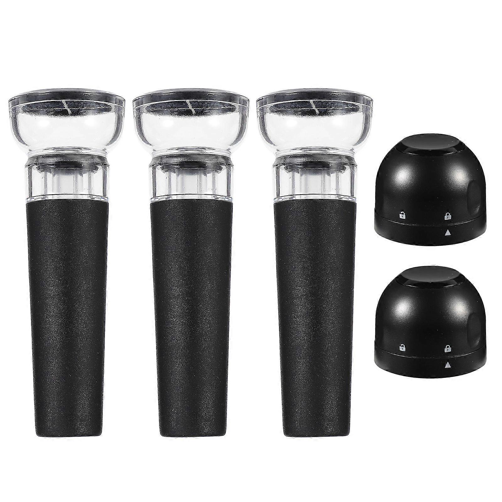 Smart with Excellent Sealing Effect for Long Term Freshness Black ABS Silicone