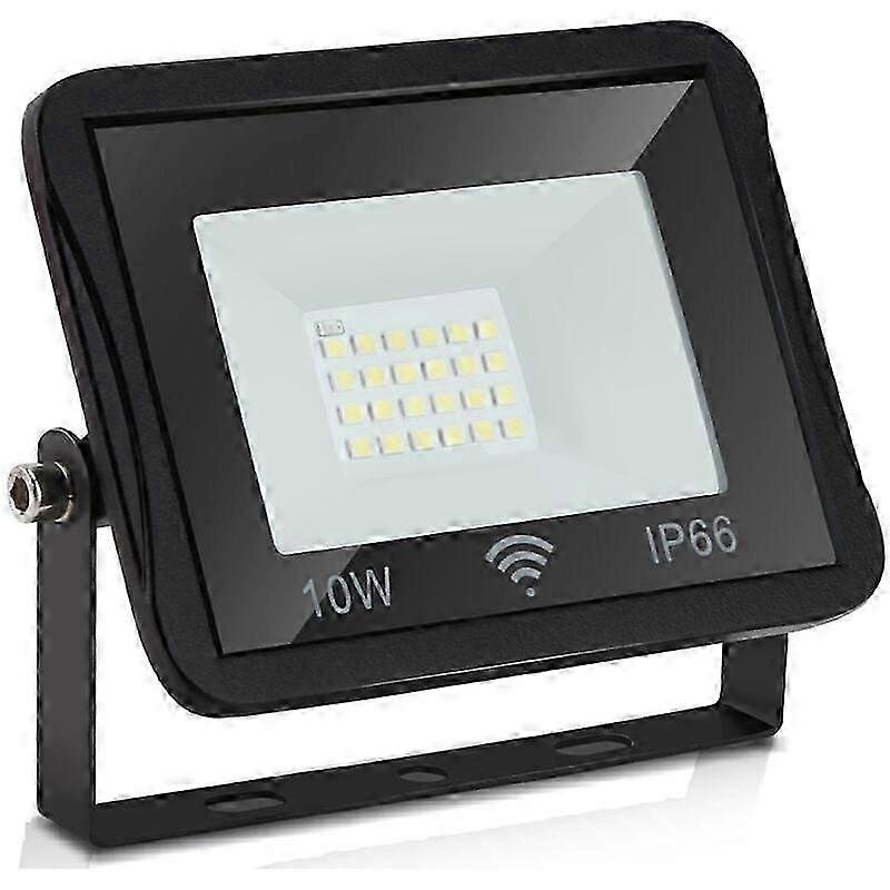 Outdoor LED floodlight with motion sensor 900LM LED floodlight 6000K IP66 waterproof lighting 10W cool white
