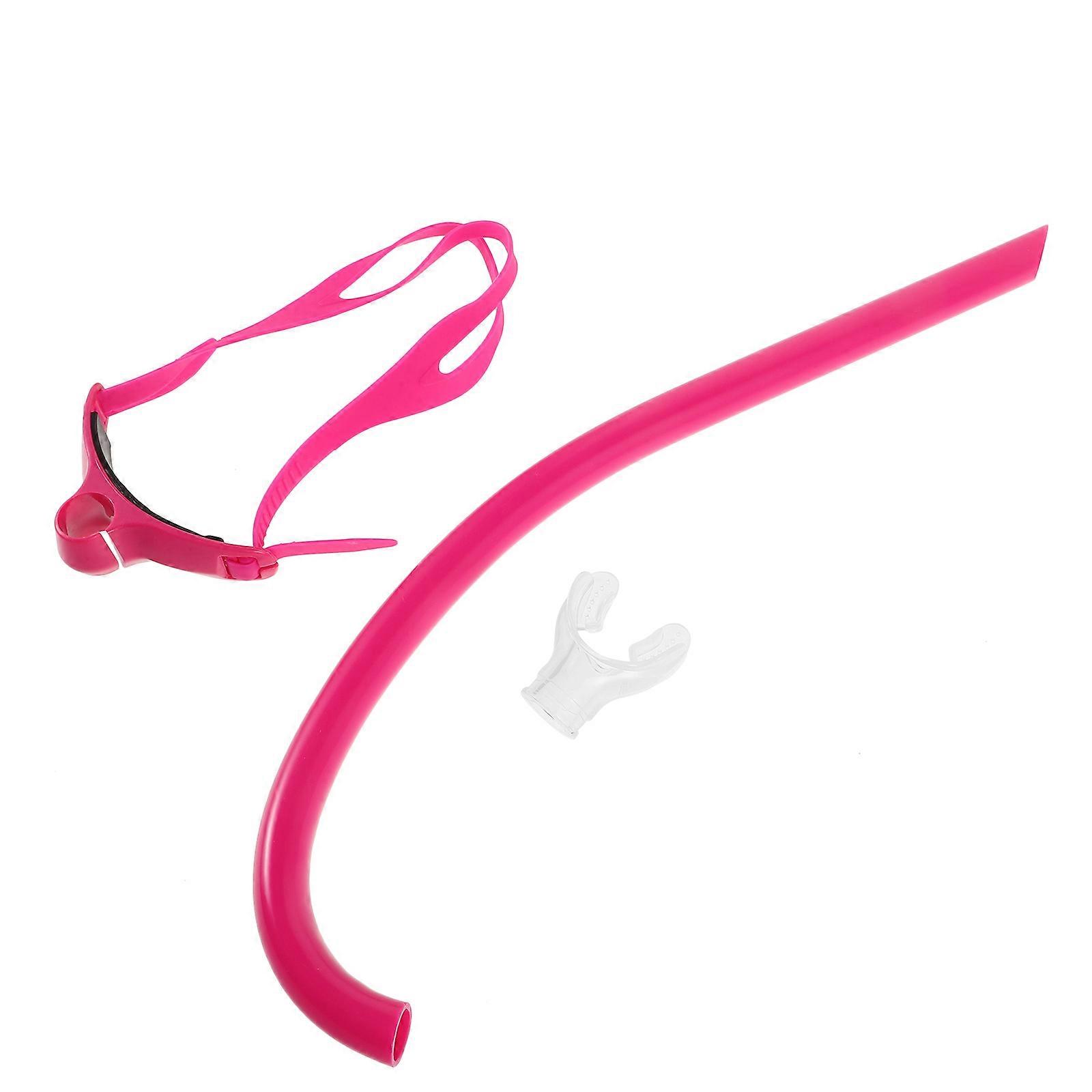 Front Mounted Swim Snorkel for Adults – Durable Training Gear for Efficient Lap Swimming, Improved Breathing Technique and Head Position for Pool Use