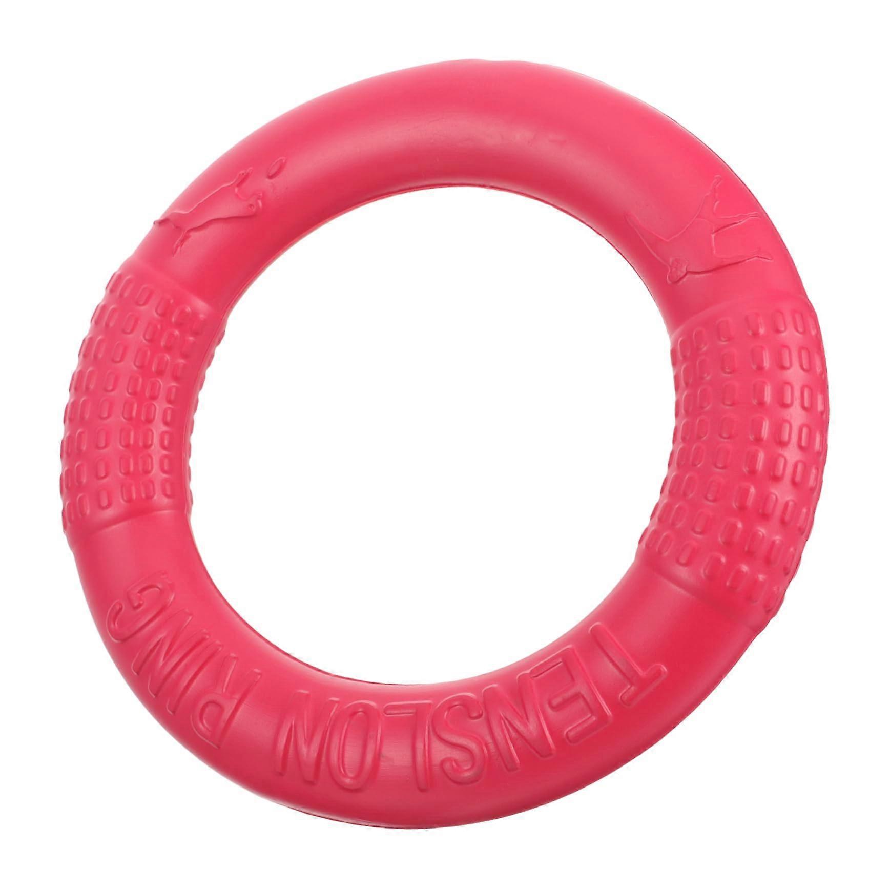 Interactive flying training disc for puppy chew toys, for games and training, promotes...