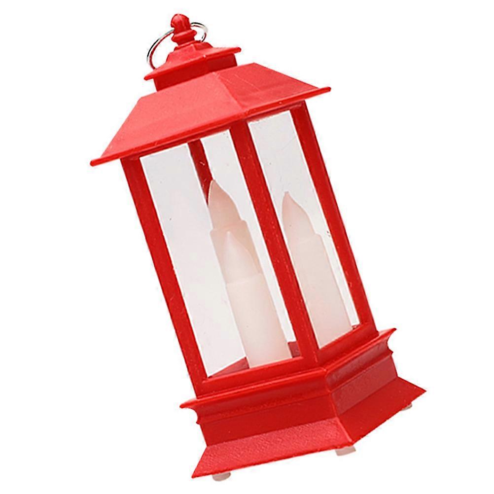 Small Night Light Christmas Lamp For Party Red 4.9×2.1×2.1in Electronic Components 1Pc