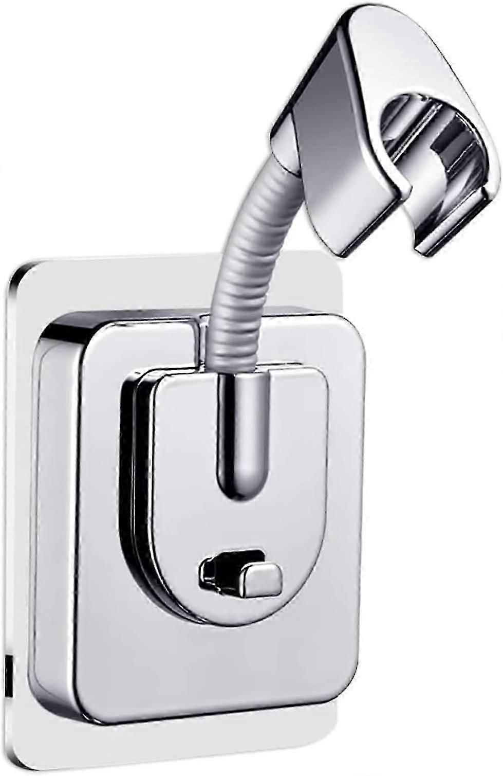 1 piece wall mounted shower head bracket with silicone adapter