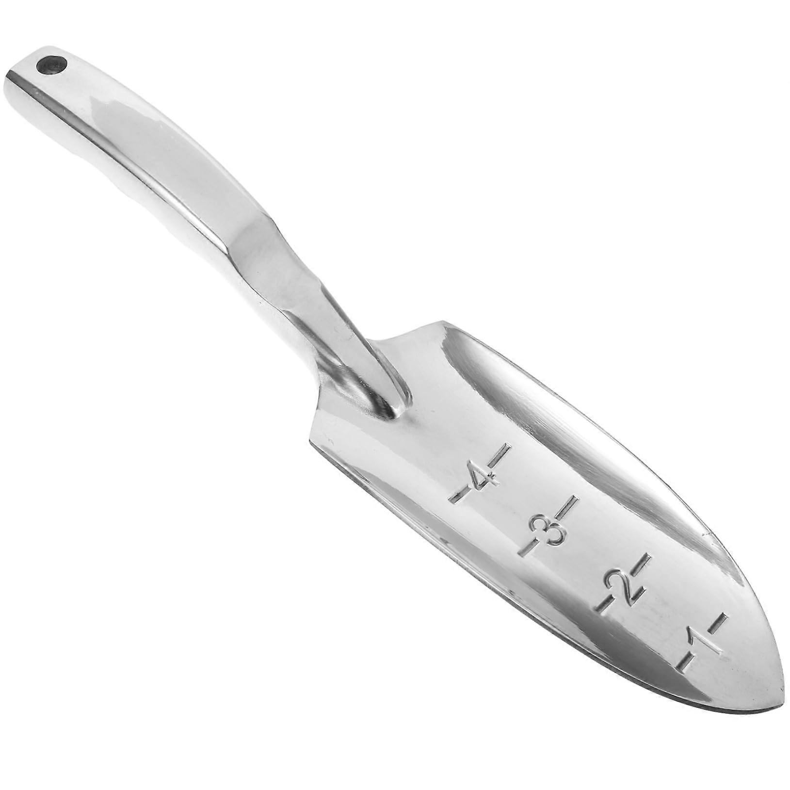 Small Ergonomic Garden Trowel for Transplanting and Weeding in Tight Spaces, Durable Metal Construction for Long-Lasting Use