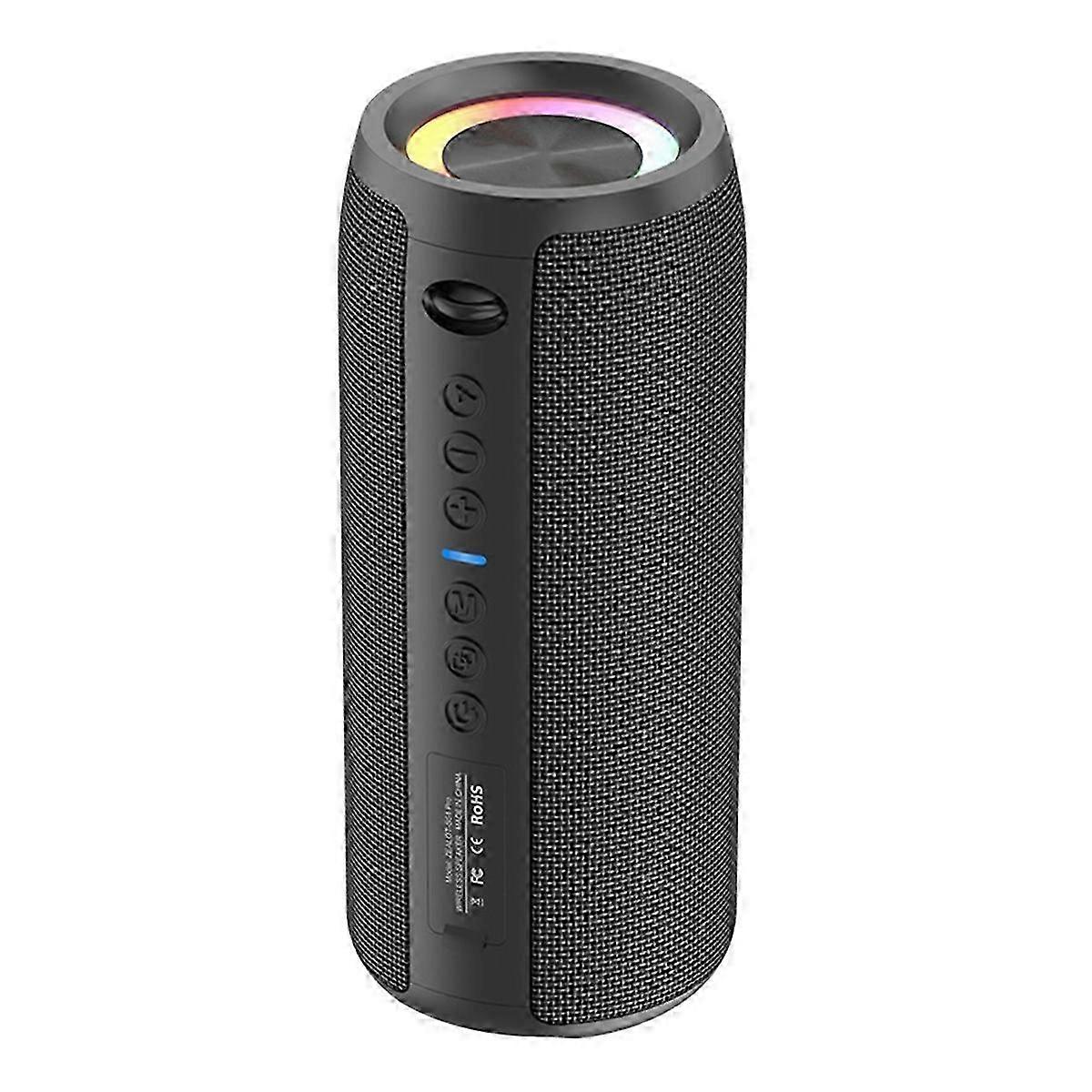 Portable 40W Outdoor Bluetooth Speaker with Colorful Lights, Waterproof Design, Long Battery Life and Enhanced Bass