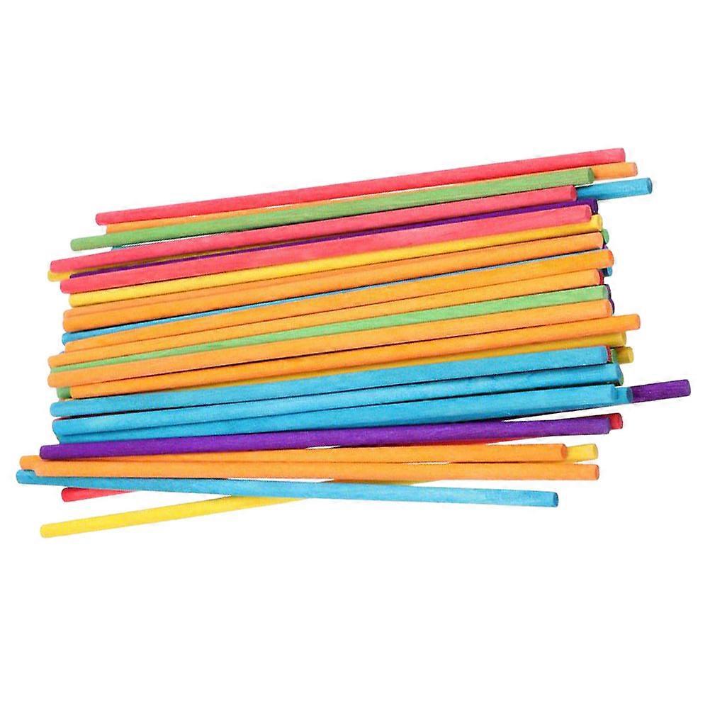 150pcs Colorful Wooden Rhythm Sticks Durable Music Percussion Instruments for Classroom Creative Learning Safe for Young Musicians