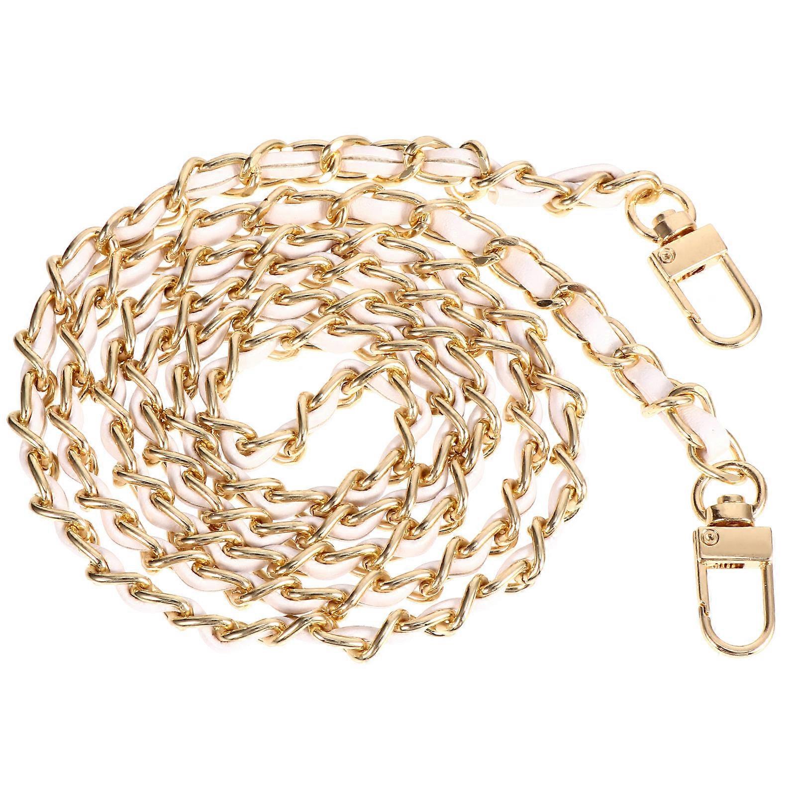 Metal Chains for Bag 1Pcs White Alloy Portable Chain Versatile DIY Use for Bag Use