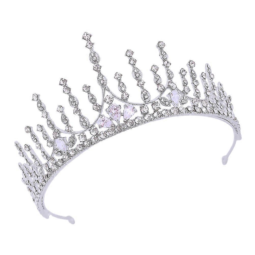 Shiny Crystal Tiara for Weddings, Parties, and Special Occasions Lightweight, Durable, and Elegant Bridal Crown Headpiece for Photo Props