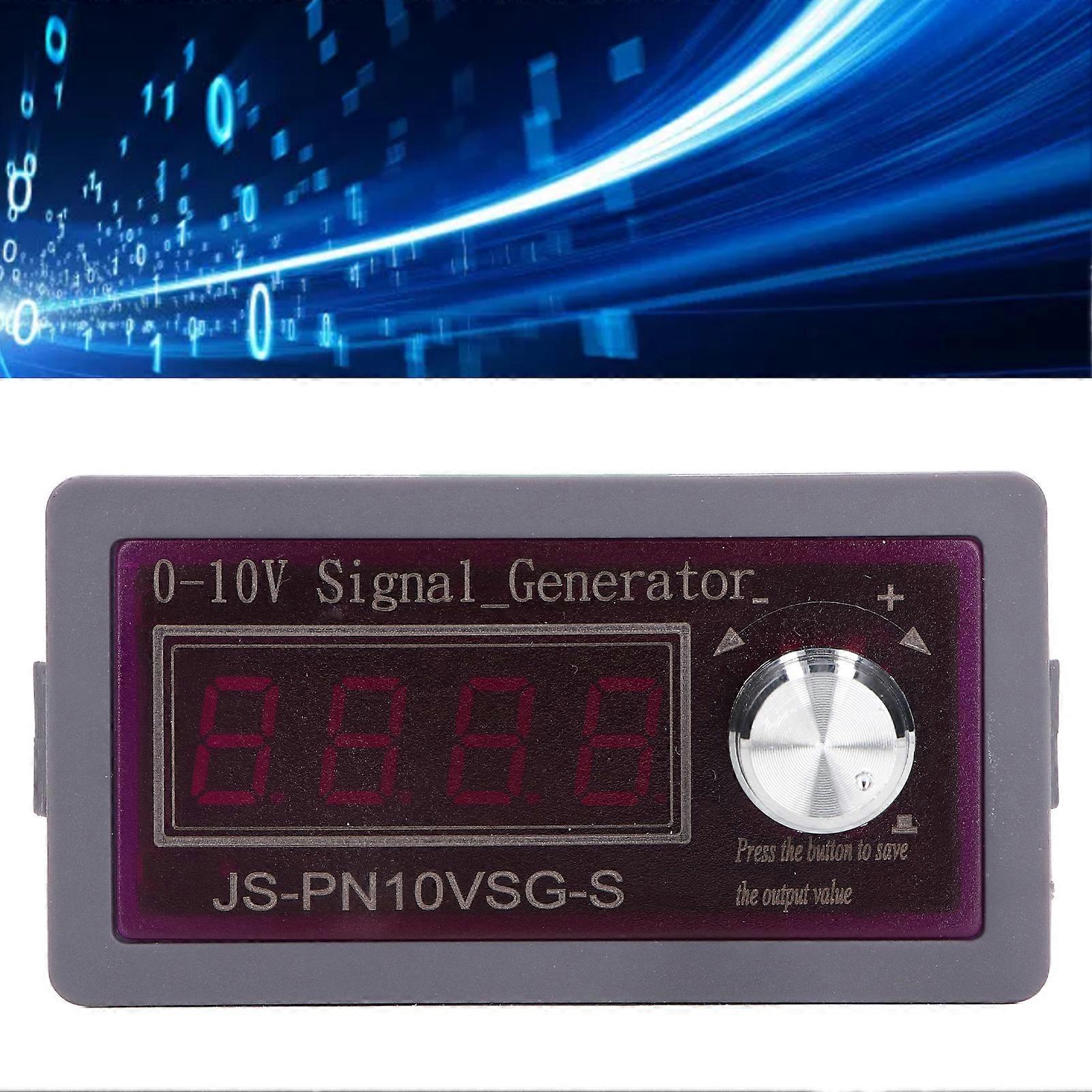 Current Voltage Signal Generator Adjustable 4 Digit Display Function Generator for PLC Debugging DC0‑10V 