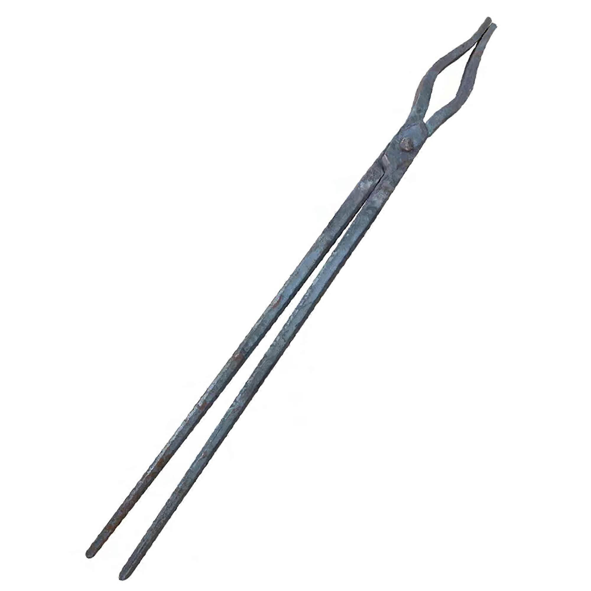 Forging Pliers Set - Flat Pliers, Round Nose Forging Pliers 40-100 cm for Anvil Knife Making and Engineering 50 cm