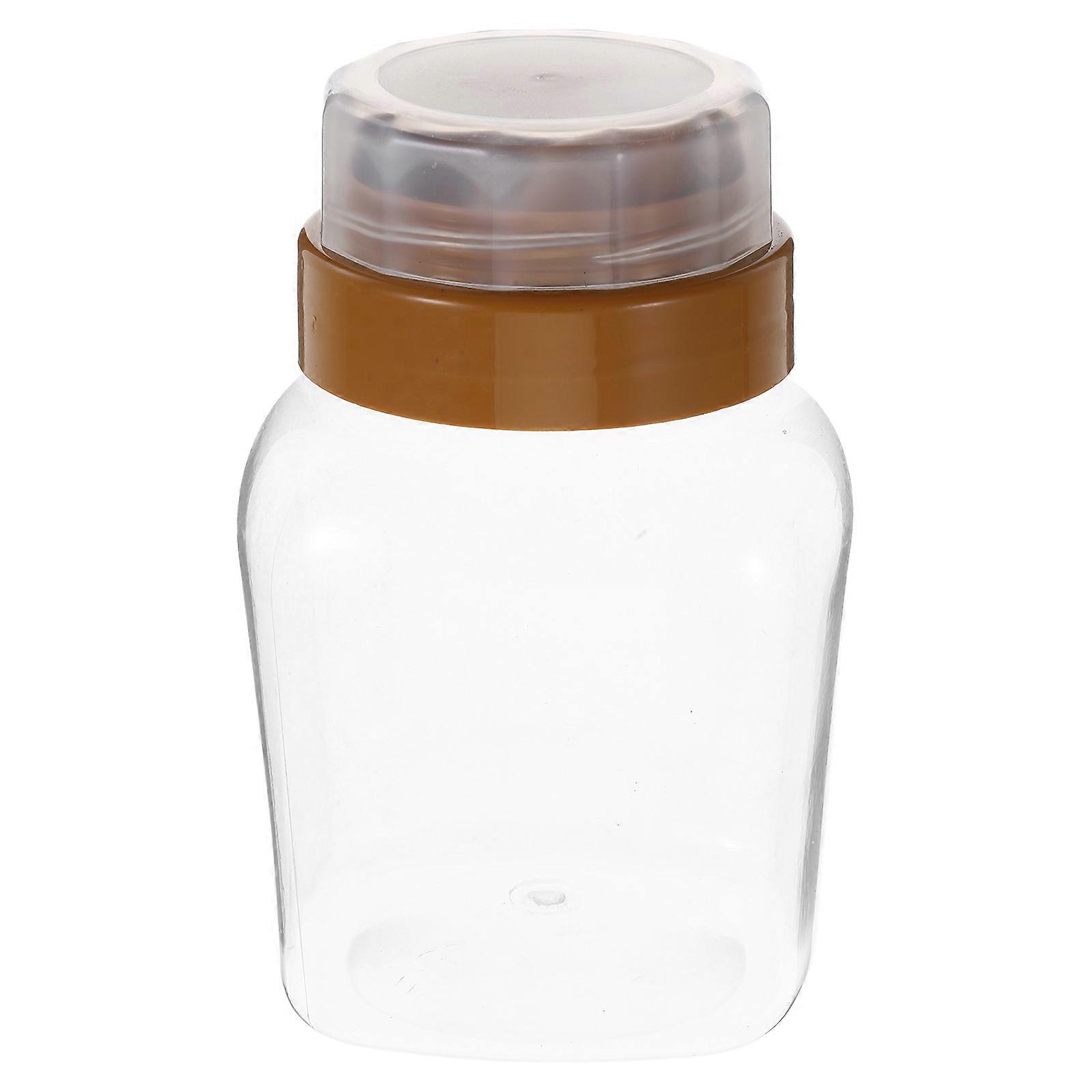 Honey Jars Party Favors Clear Squeeze Bottle With Flip Lids For Breakfast Tables And Daily Use 4Pcs
