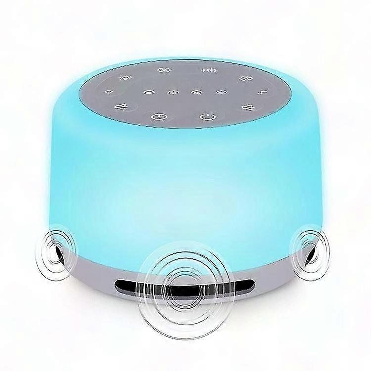 Smart White Noise Machine with Bluetooth Speaker & Night Light for Sleep
