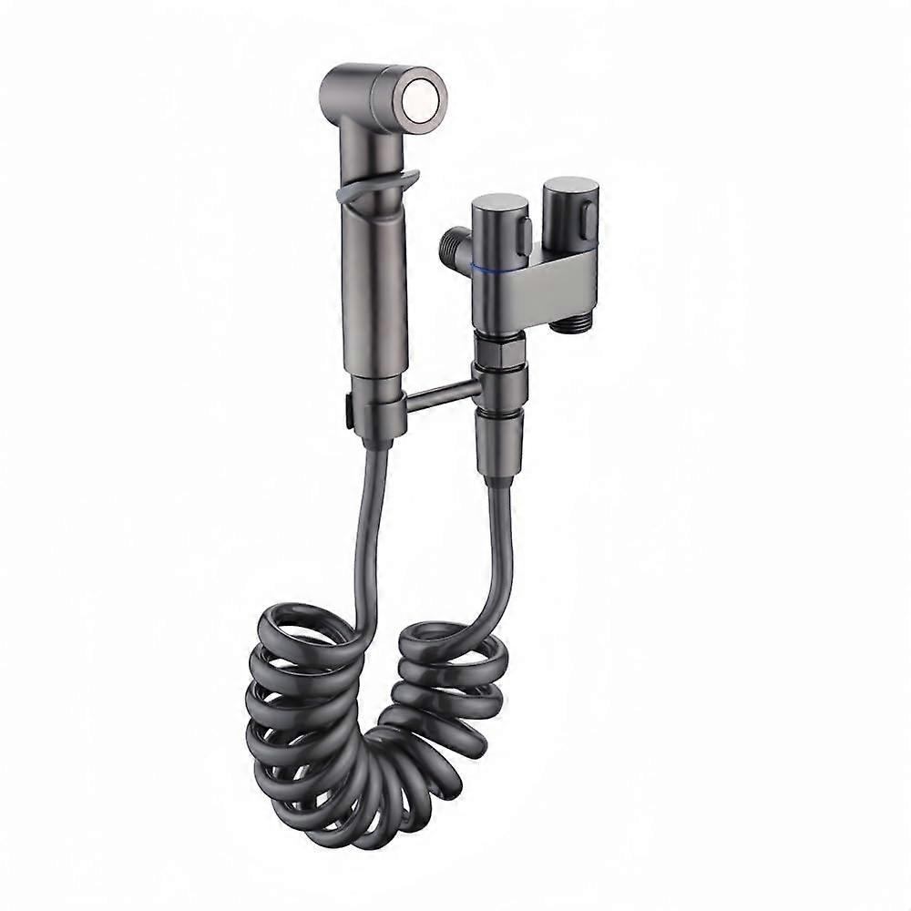 Bidet Toilet Flushing Gun Angle Valve High Pressure Booster Set for Easy Installation and Adjustable Water Flow