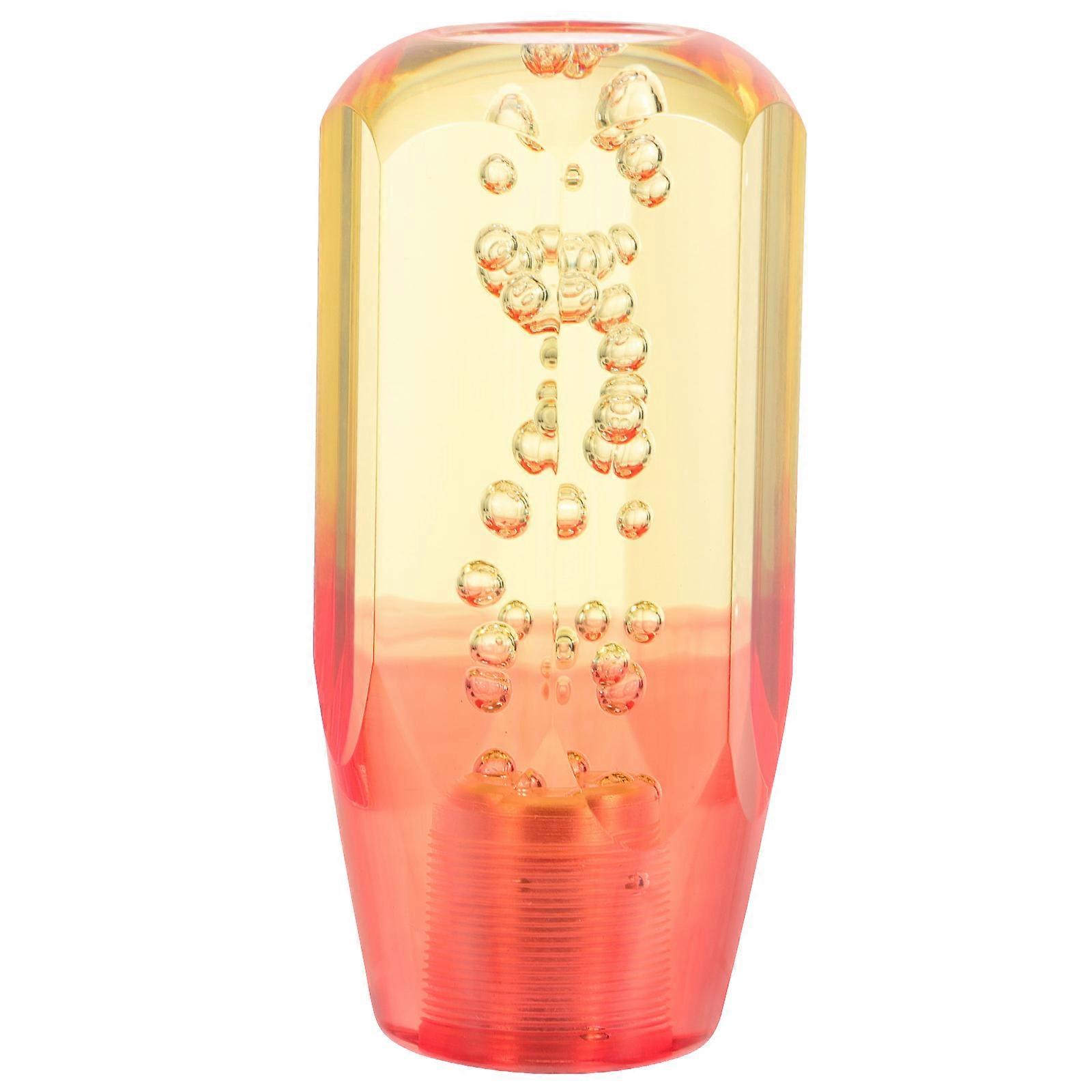 vaihdevipu sauva kahva vaihdenuppi automaattinen vaihdevipu auton omistajille kahdeksankulmainen kaksinkertainen värisuunnittelu helppo asennus 1kpl