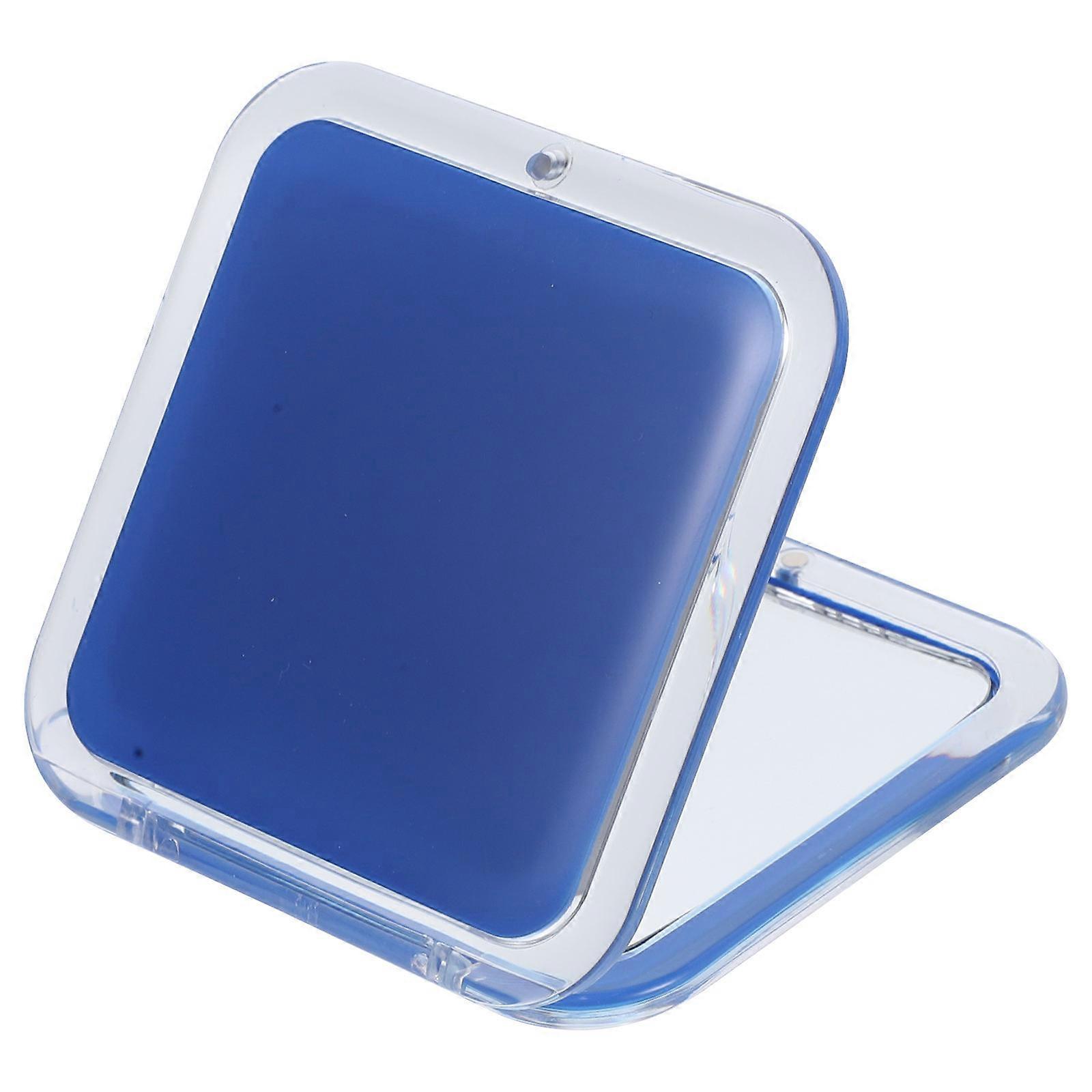 Mini Folding Mirror Compact Make Up Mirror Distortion Free Reflection For Social Gatherings Concerts .30X8.30X1.50cm 1Pack
