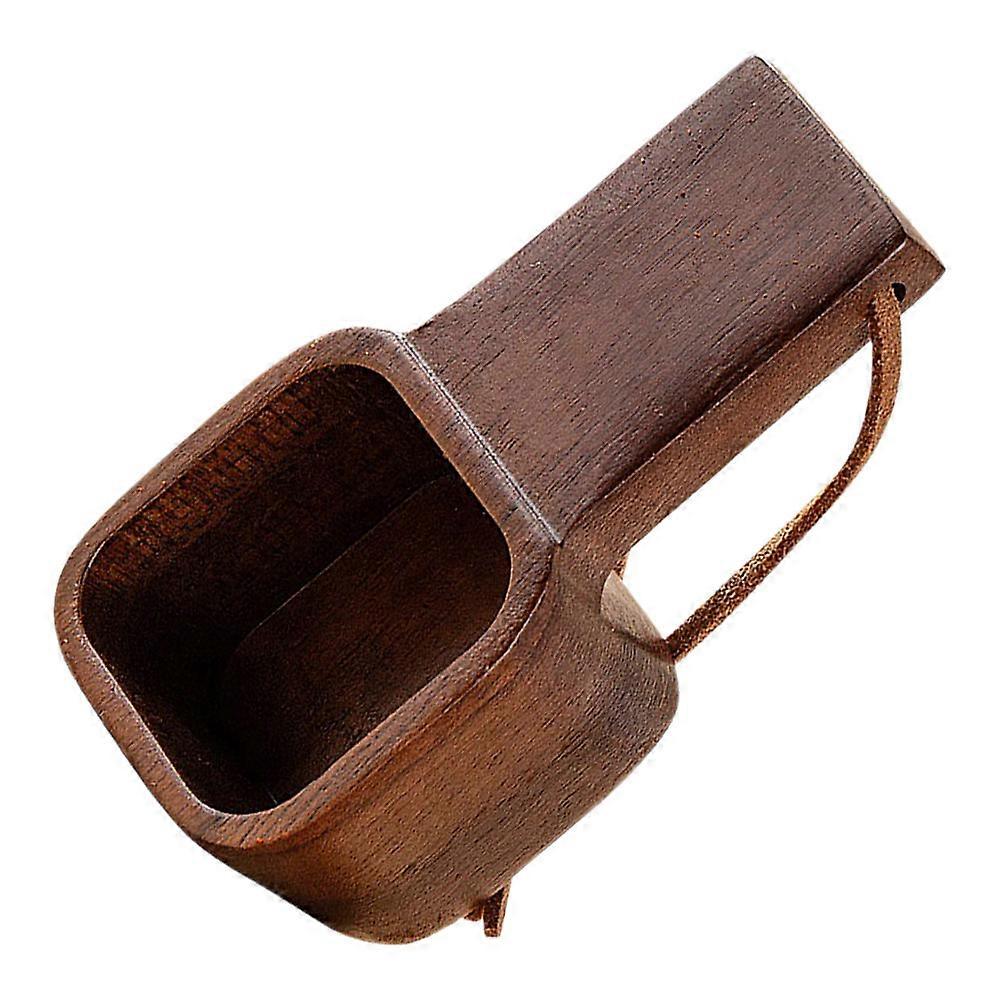 Japanese Walnut Wood Coffee Scoop with Long Handle – Multi Use Measuring Spoon for Coffee, Tea, Flour and More – Versatile Kitchen Tool for Precise