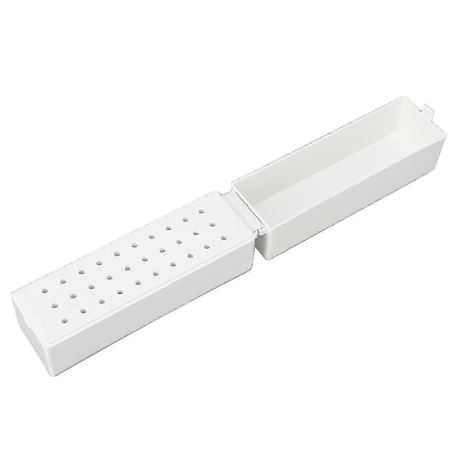 Nail drill holder, dustproof manicure tool stand.