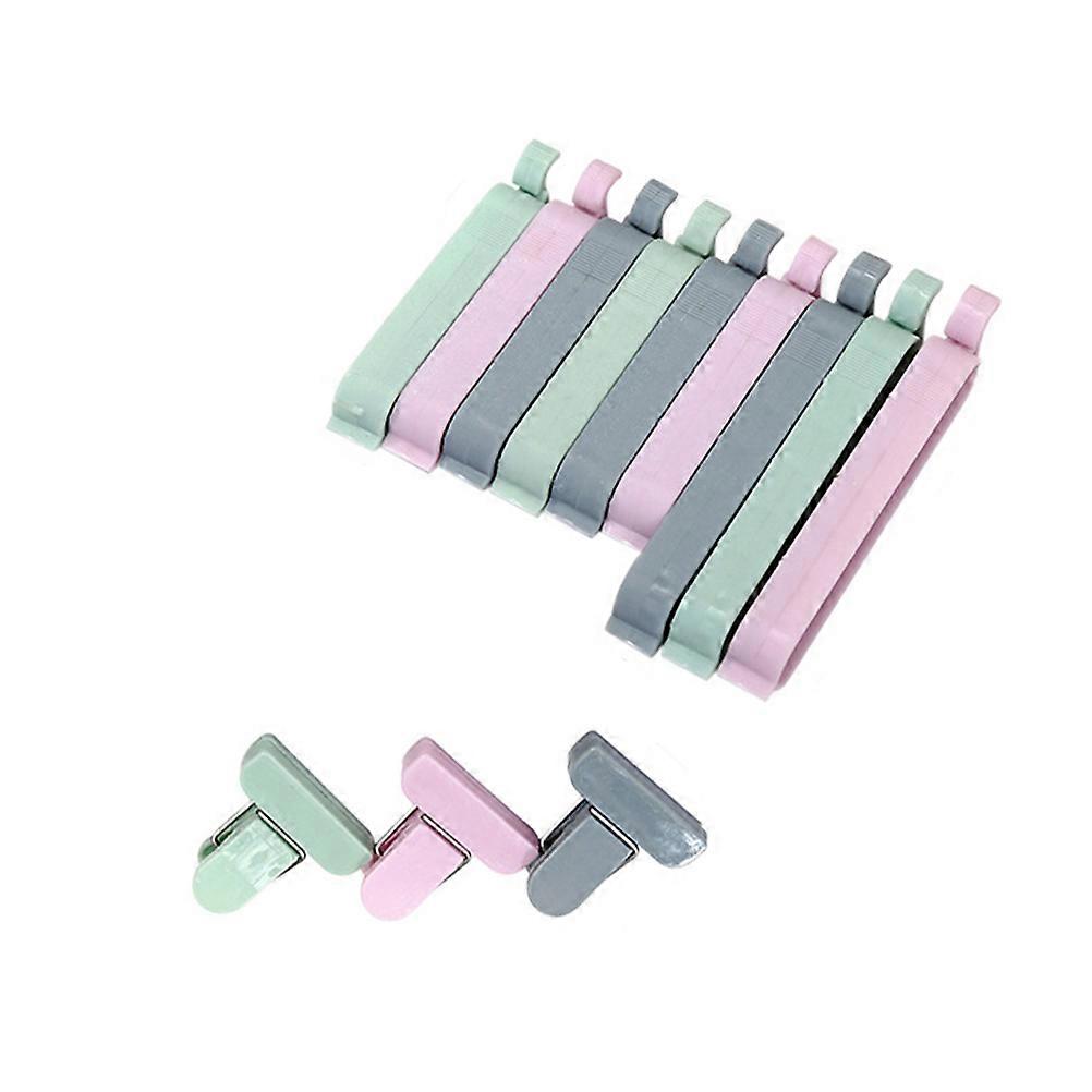 36pcs Assorted Color Plastic Food Seal Clips for Home Use Easy to Store Airtight Snack Bags