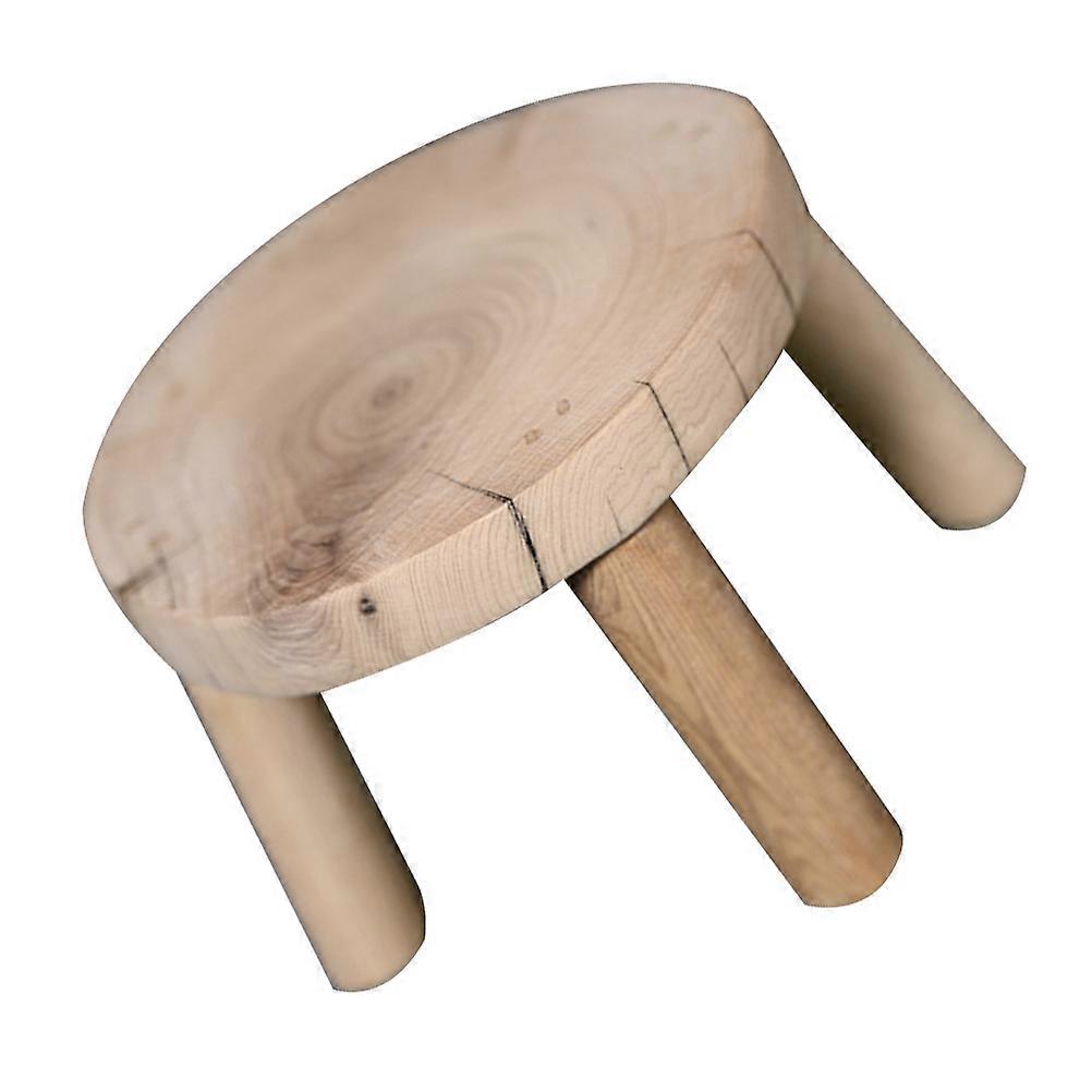 Wooden Base for Display Light Brown Synthetic Material Crafts Holder Sturdy and 6.3 Inches