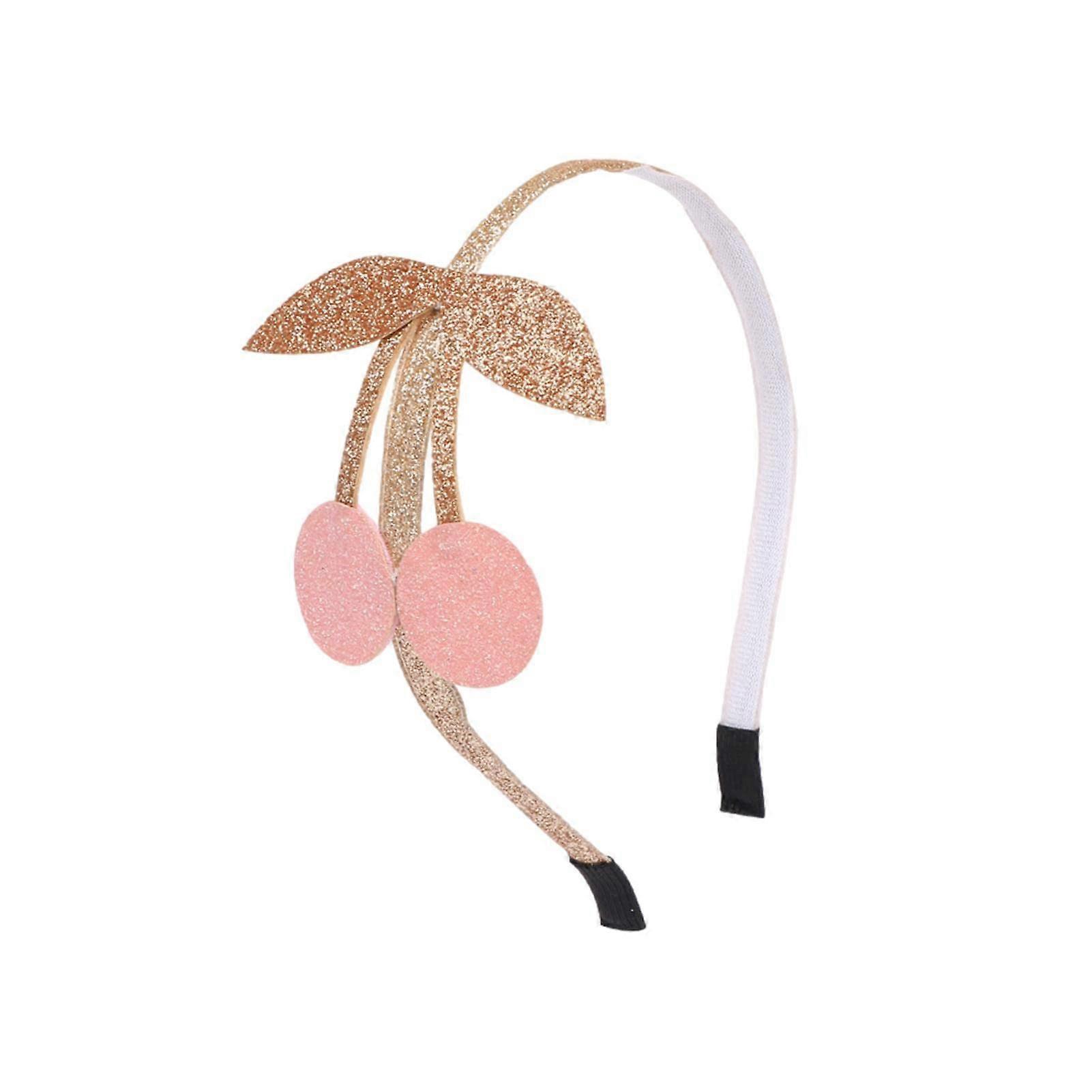 Flower Headband For Girls Glitter Hair Accessory One Size Kids Fashion Hair Bands Pink