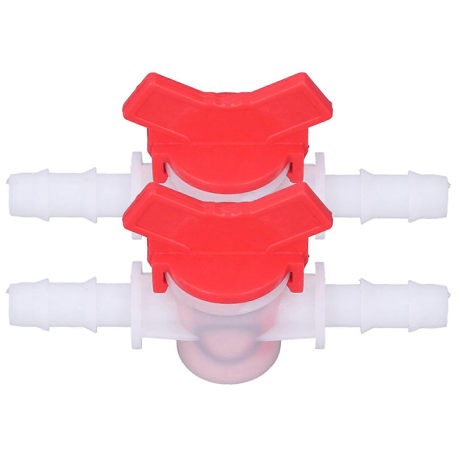 2Pcs 10mm ABS Flow Control Valve Water Stop Regulator Set