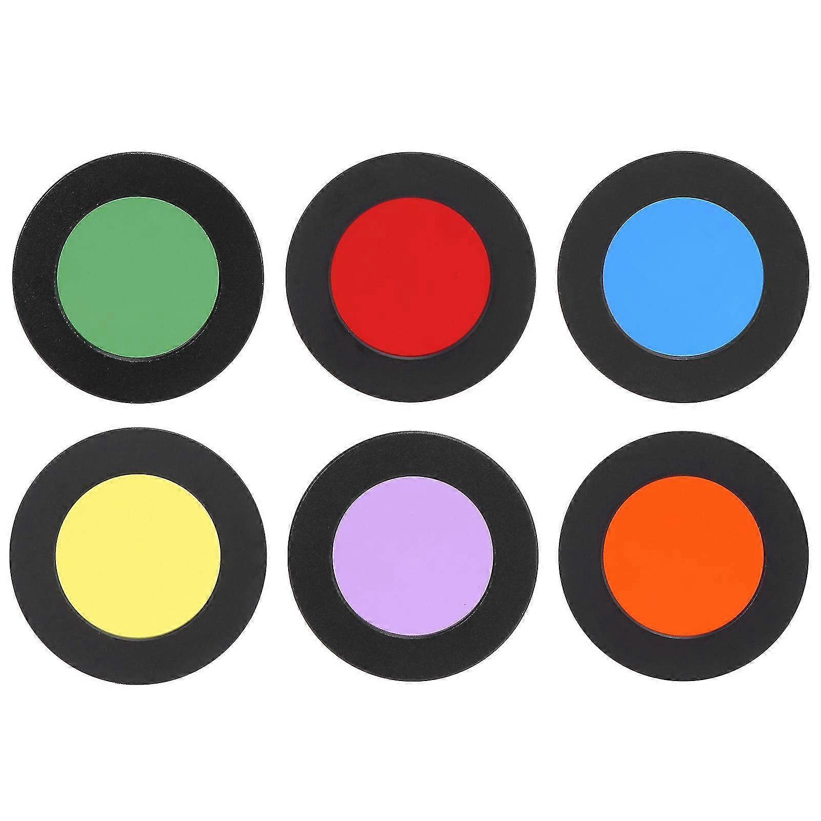 6pcs Eyepiece Telescope Set - 1.25 Inch Ocular Lens with Planet and Nebula Filters for Enhanced Astrophotography Viewing