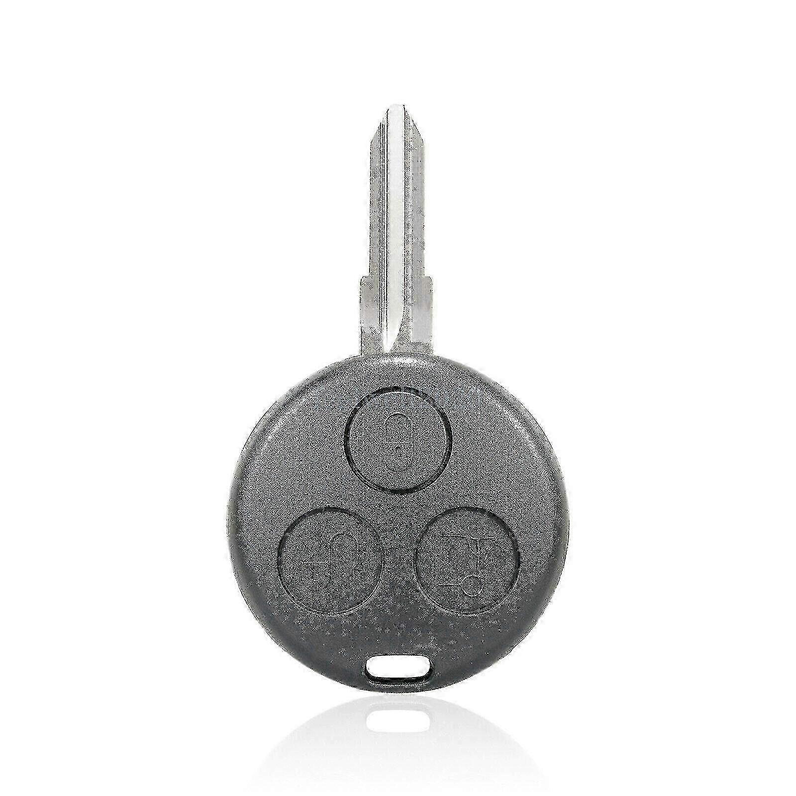 For smart fortwo city roadster forfour coupe 3 button remote key fob shell blade SZRH
