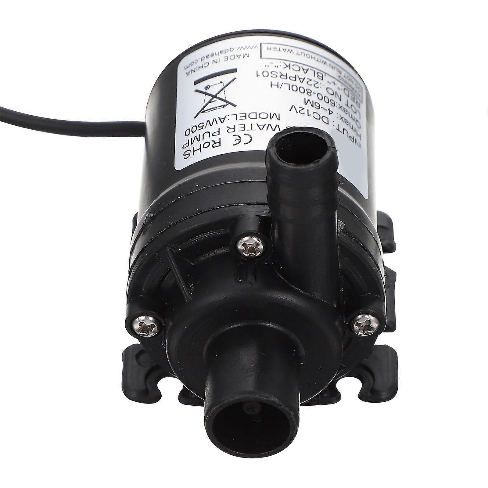 Plastic Booster Pump Solar Powered Fountain Pump Kit For 8X6.5X5.2CM With High Temperature Resistance 1Pack