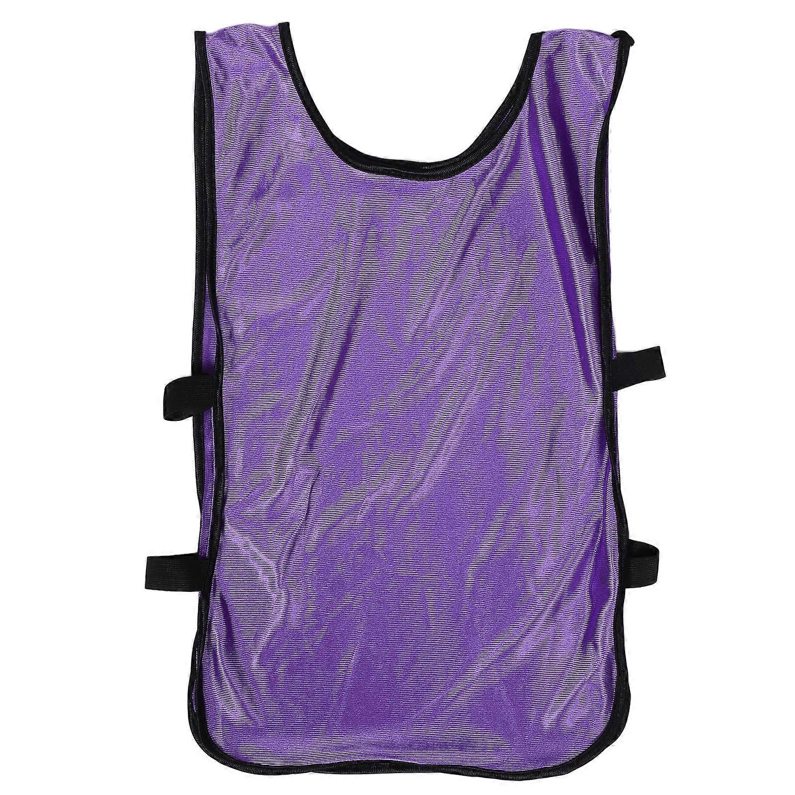 Sports Practice Vests Designed For Adults In Purple With Sweat Absorption And Comfortable Fit In