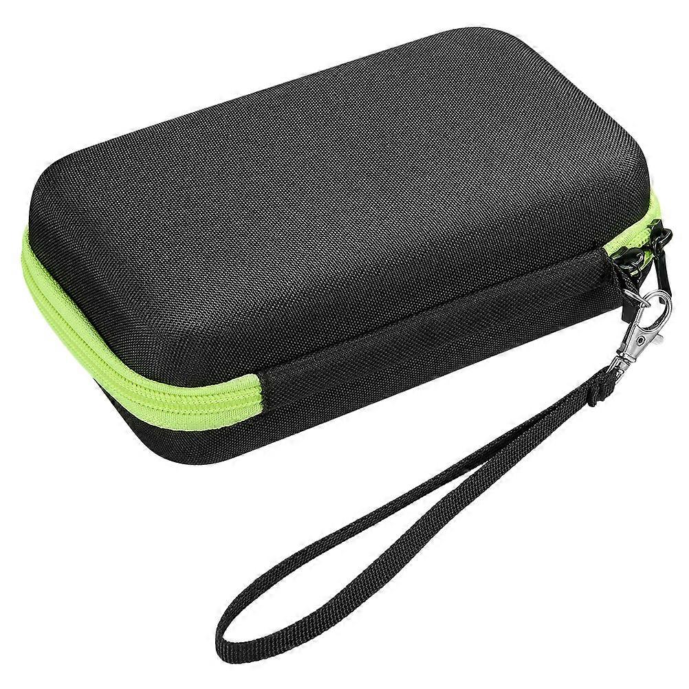 Portable EVA Storage Bag for Forehead Thermometers – Shockproof Zipper Case with Lanyard, Compact & Durable Design for Home and Travel Use