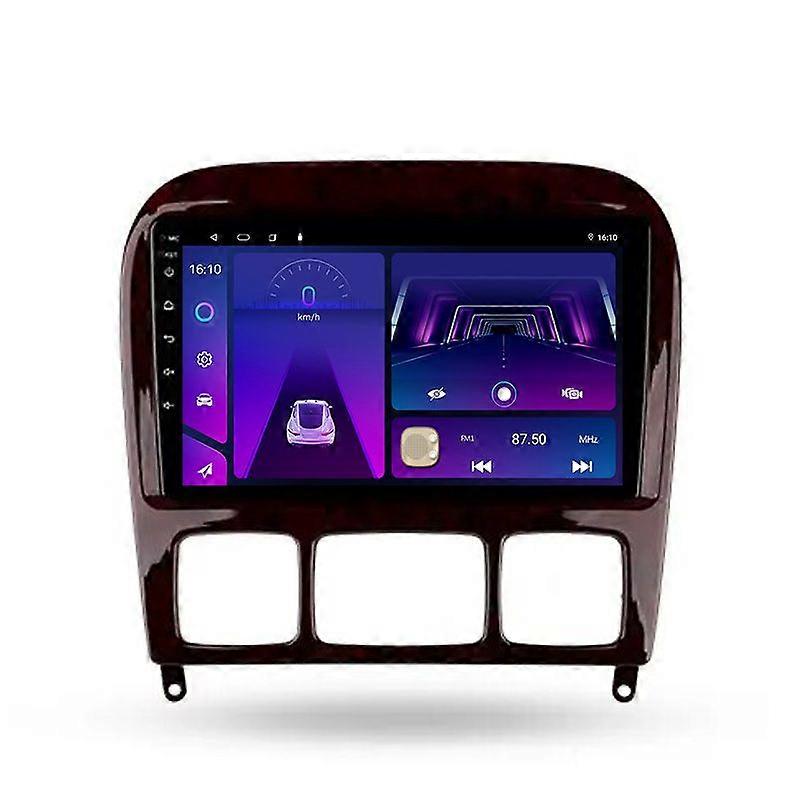 2 Din For S-Class S Class W220 VV220 1998 - 2005 Carplay 4G WIFI Android Auto Car Radio Player Stereo Car Multimedia Video player GPS Navigation DSP R
