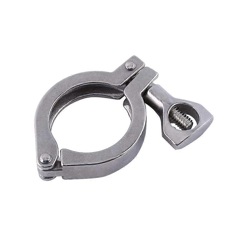 Sanitary Tri Clamp Clover Stainless Steel Heavy Duty with Cross Hole Wing Nut for 50.5MM OD Ferrule Flange (1938 Ferrule 50.5mm)