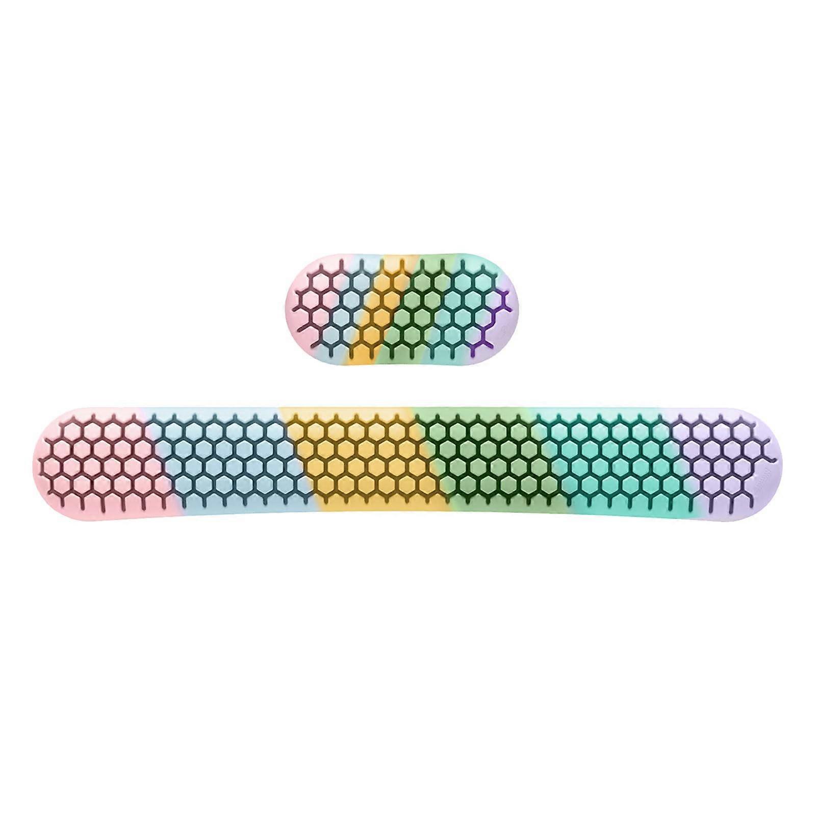 Colorful Memory Foam Keyboard Wrist Rest Soft Gel Ergonomic Wrist Pad for Computer Laptop Office Gaming Comfort Relief