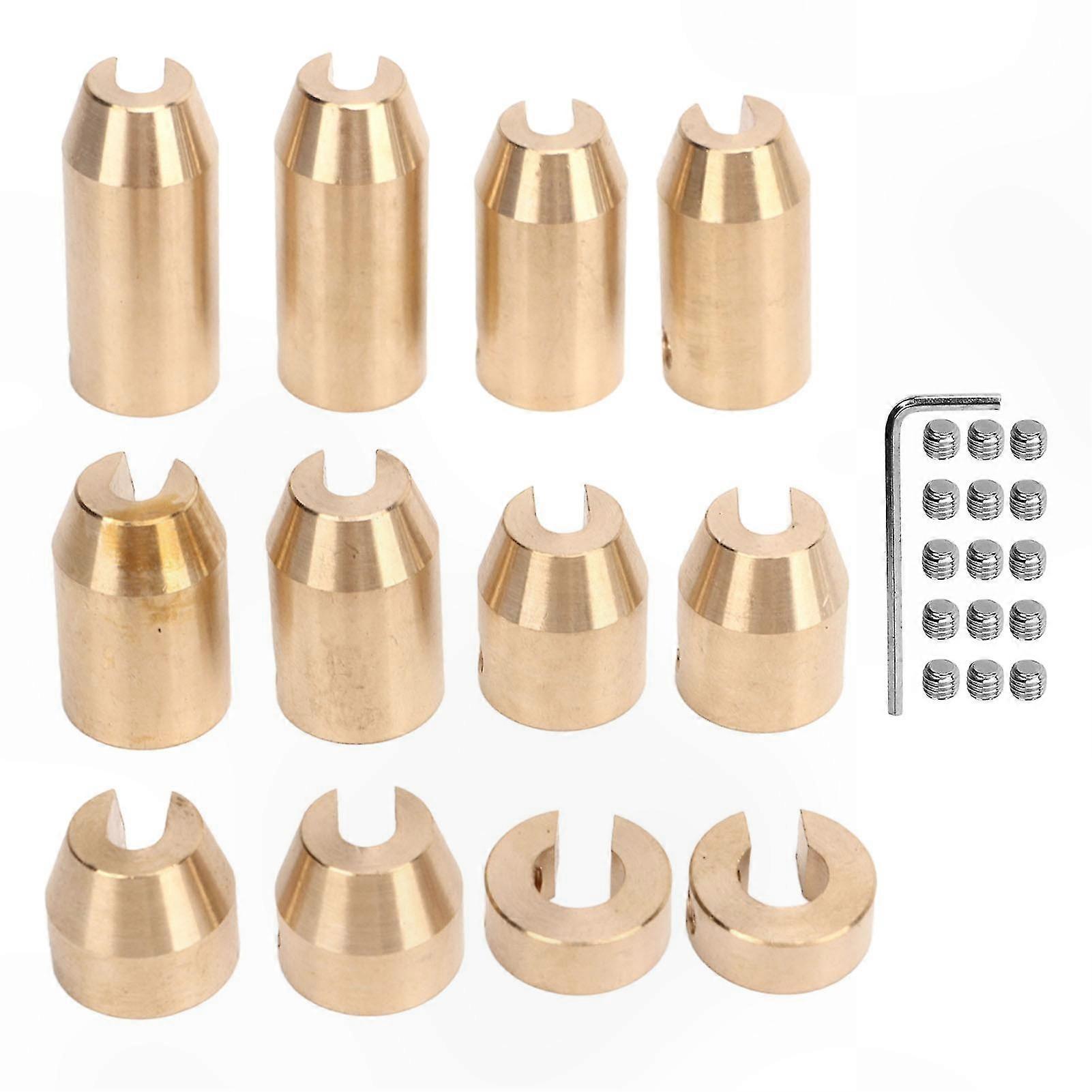 Brass Wheel Spoke Weights Refill Kit for Motorcycles - 12pcs универсальные