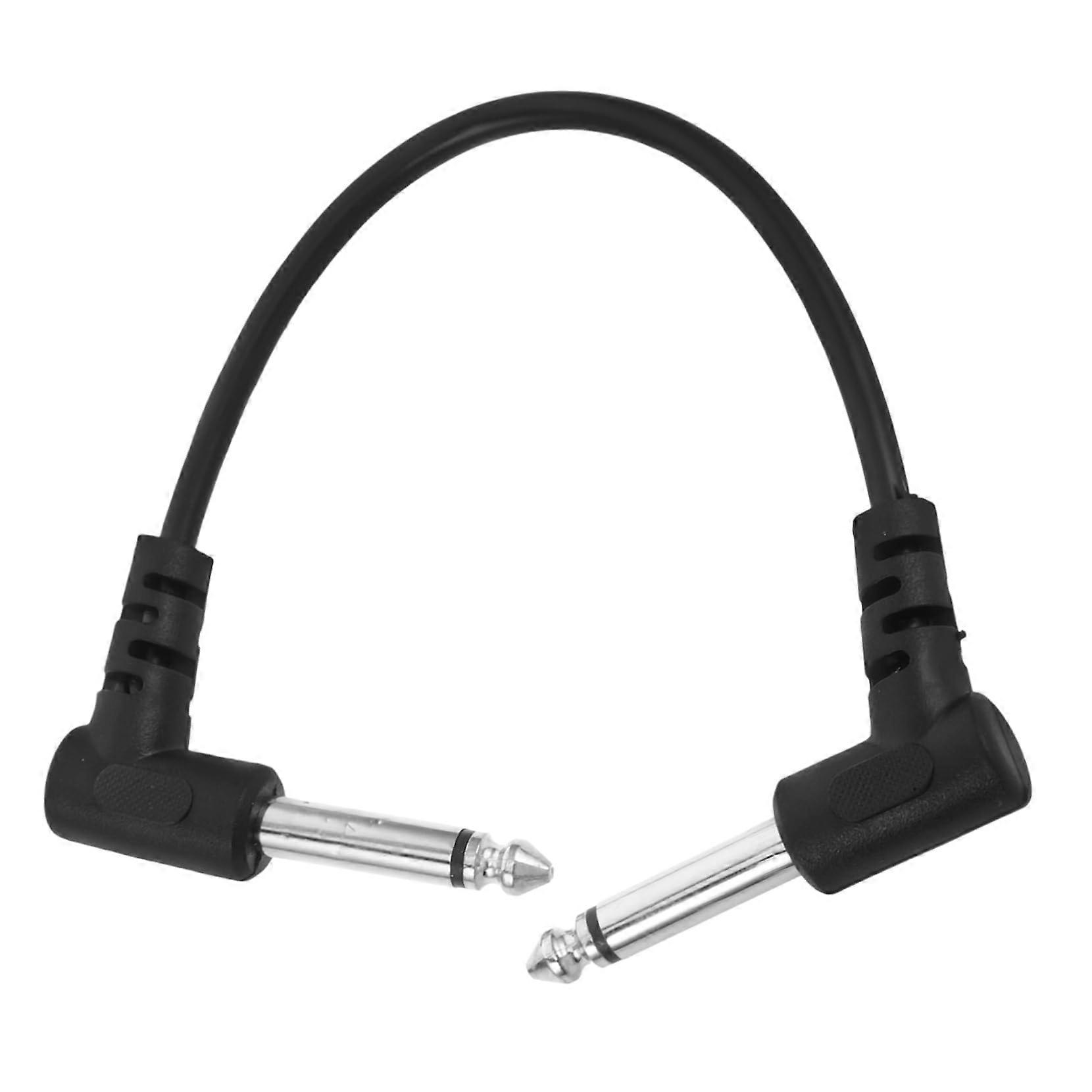 Guitar Patch Cable Nylon Braided Copper Conductor for Guitar Fast Signal Compatibility Easy Connection Portable